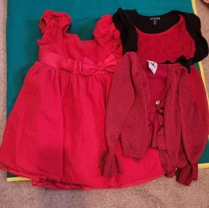 Red Lot Girls 4t